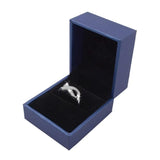 Crystal Wedding Ring for Women Bridal Gift Engagement Ring