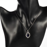 925 Silver Christmas Pendant Women Charm CZ S-3701
