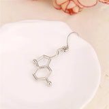 Hot Earrings Movie Secret Codes of Love Molecules Earrings For Girls