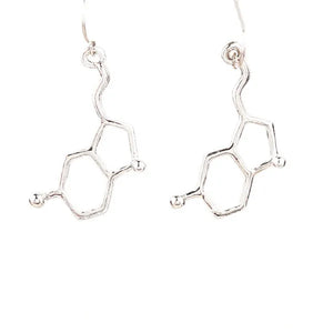 Hot Earrings Movie Secret Codes of Love Molecules Earrings For Girls