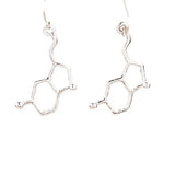 Hot Earrings Movie Secret Codes of Love Molecules Earrings For Girls