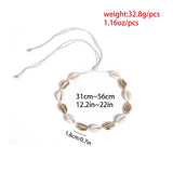 Europe America Accessories Geometry Necklace Shell Oceans Beach Women