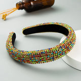 Rhinestone Sponge Headband Hair Accessories Women