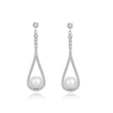S925 Sterling Silver Freshwater Pearl Baroque Earrings