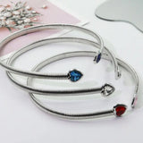 Personality Gem Love Collar Necklace Elastic