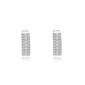 S925 Sterling Silver Micro-Set Earrings for Girlfriend