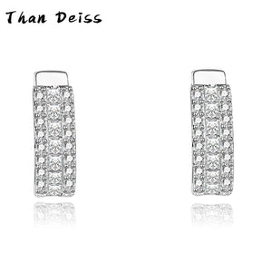 S925 Sterling Silver Micro-Set Earrings for Girlfriend
