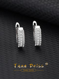 S925 Sterling Silver Micro-Set Earrings for Girlfriend