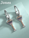 S925 Sterling Silver Cocktail Cup Earrings