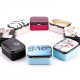 Europe Printed Jewelry Box Earrings Necklace Rings Travel Jewelry Organizer Box