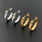 Europe Silver Charm Bracelet & Earring Set