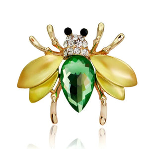 Europe corsage bee pin brooch Crystal from Swarovski
