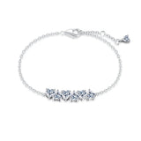 Europe Zircon Charm Bracelet Fit Women DIY Jewelry Gift