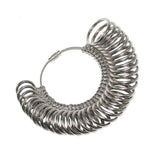 Europe Ring Sizer Mandrel and Stainless Iron Ring Sizer Gauge Set