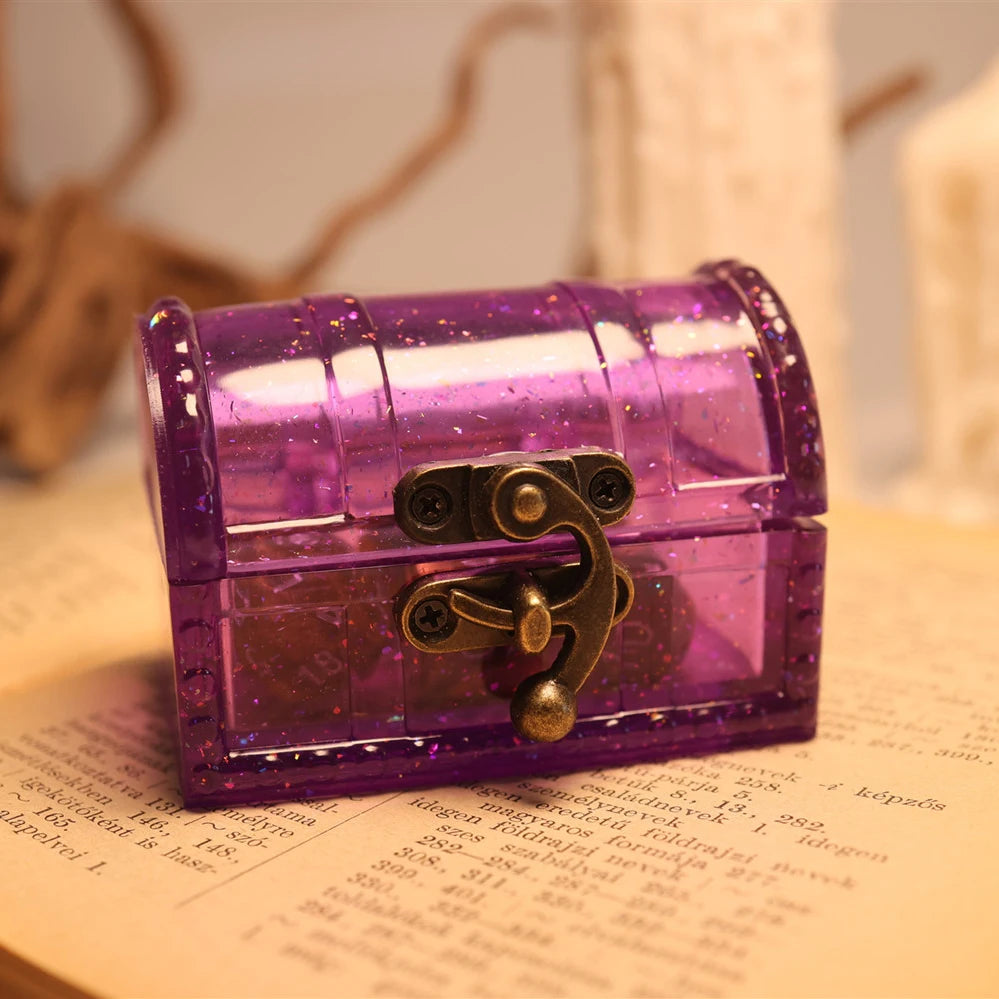 Europe Vintage Style Dice Storage Resin Mold