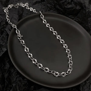 Chunky Hip-Hop Sweater Chain Necklace Unisex