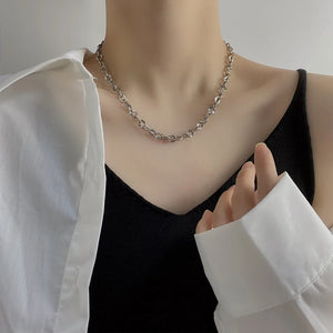 Chunky Hip-Hop Sweater Chain Necklace Unisex
