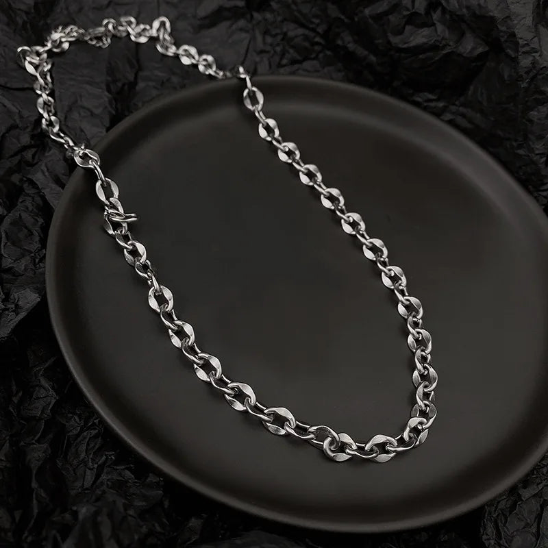 Chunky Hip-Hop Sweater Chain Necklace Unisex