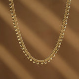 Copper Chain Necklace for Women Street Jewelry