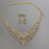 Europe & America Women Jewelry Set Bridal Wedding Accessories