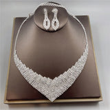 Europe & America Women Jewelry Set Bridal Wedding Accessories