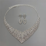 Europe & America Women Jewelry Set Bridal Wedding Accessories