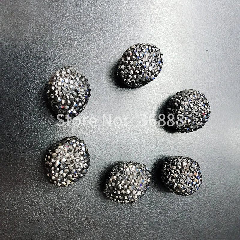 Hot Retro Rhinestone Black Square Beads Necklace