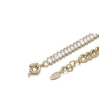 Exaggerated Zircon Chain Bracelet for Europe and America