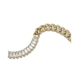 Exaggerated Zircon Chain Bracelet for Europe and America