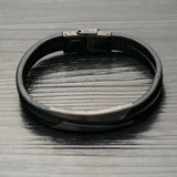 Europe & US Stainless Steel Leather Bracelet Hand Decoration