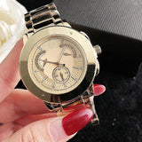Europe and US Stainless Steel Men's Women's Set Quartz Watches