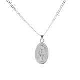 Virgin Mary Pendant Necklace Halloween Religious Accessories