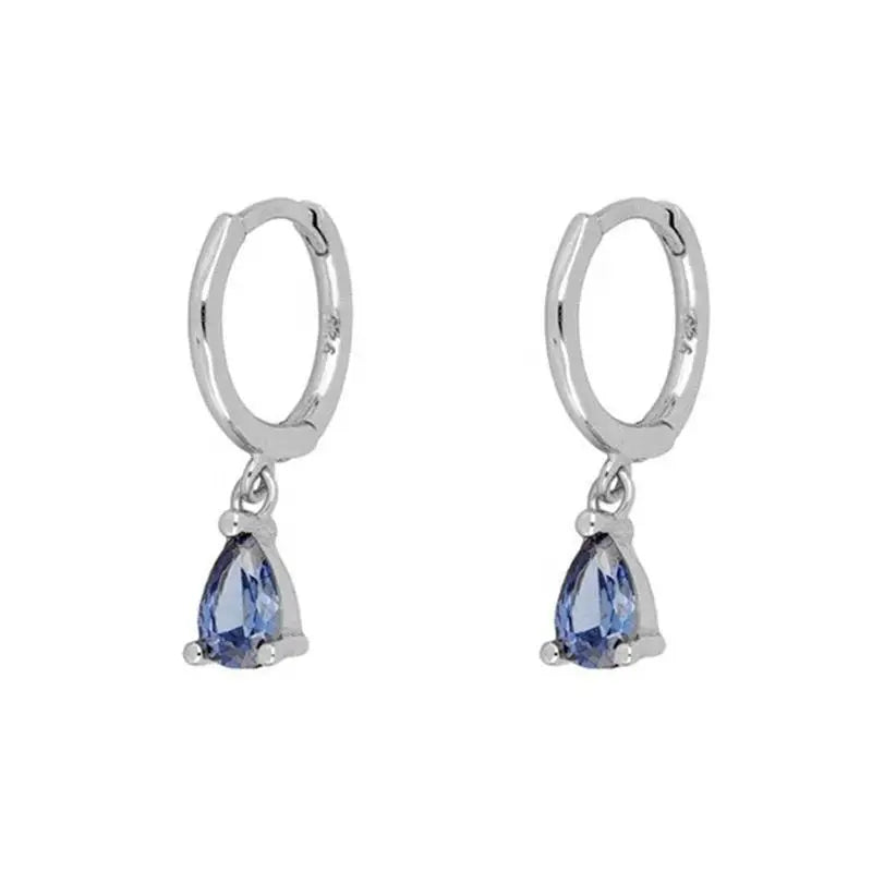 Sterling Silver Music Symbol Earrings with Diamonds