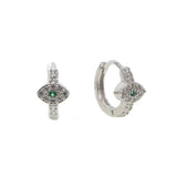 925 Silver Evil Eye Earring for Women