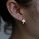 925 Silver Evil Eye Earring for Women