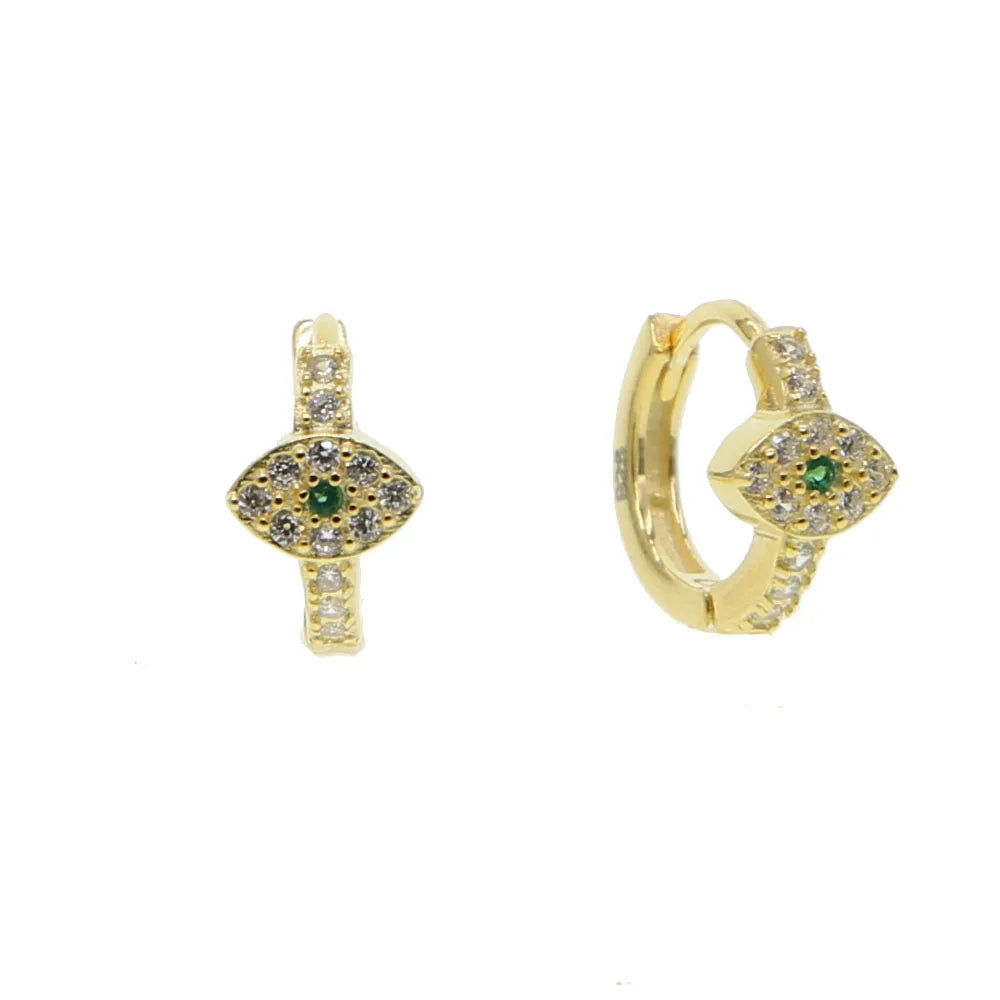 925 Silver Evil Eye Earring for Women