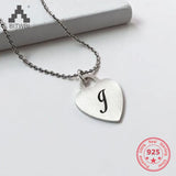 925 Sterling Silver Heart Pendant Necklace Fine Jewelry Gift