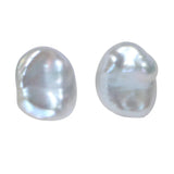 Baroque Pearl Earrings 925 Sterling Silver