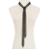 European American Style Novel Collar Tie Exaggerated Rhinestones Necklace