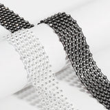 European American Style Novel Collar Tie Exaggerated Rhinestones Necklace