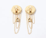 Ancient Rome Coin Ear Clip Jewelry For Woman