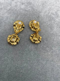 Fashionable Big Stone Ear Clips by European & American Designers