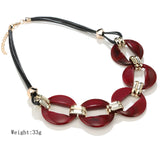 Acrylic Exaggerated Necklace For Women Jewelry Geometric Necklace