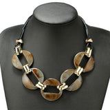 Acrylic Exaggerated Necklace For Women Jewelry Geometric Necklace