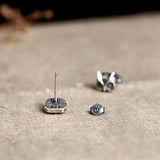 Owl Stud Earrings 925 Sterling Silver