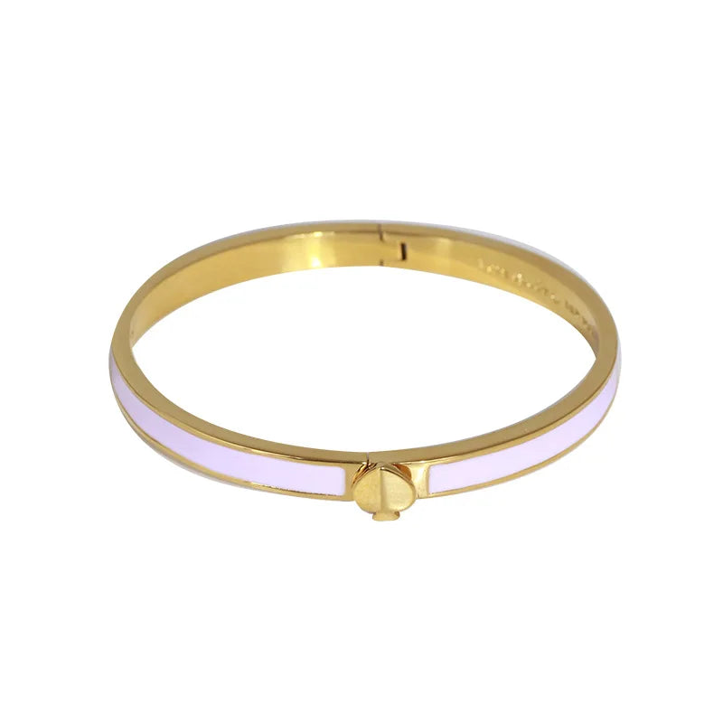 Hand-Painted Glaze Love Bracelet - European & American Jewelry