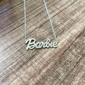 Cute English Alphabet Necklace for Women