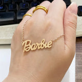 Cute English Alphabet Necklace for Women