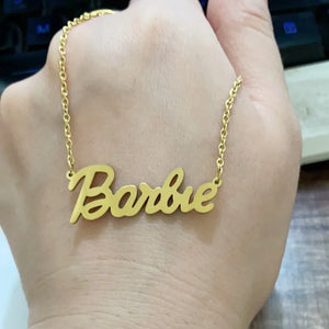 Cute English Alphabet Necklace for Women