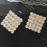 European Style Pearl Crystal Pendant Ear Clip